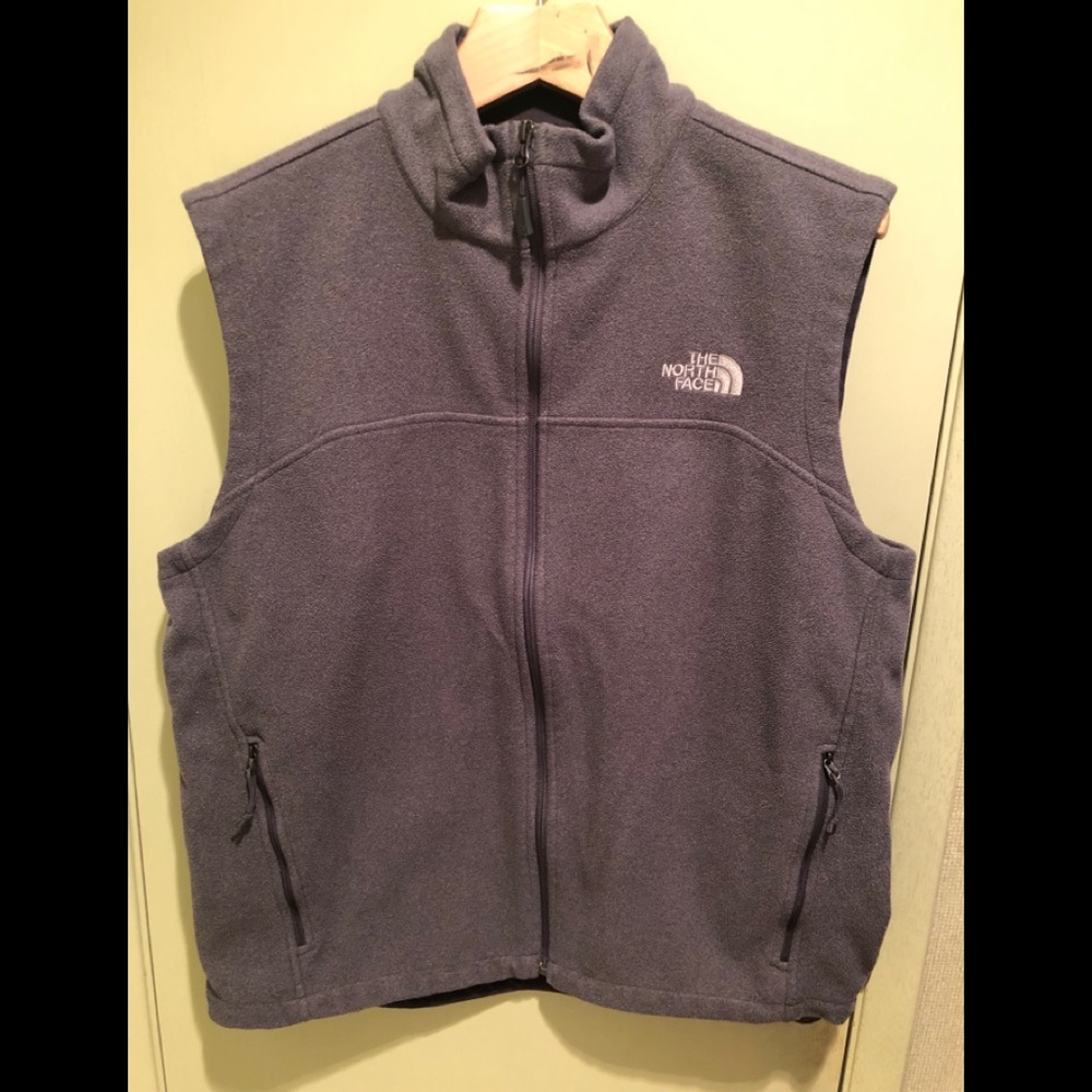 Gray Northface Vest